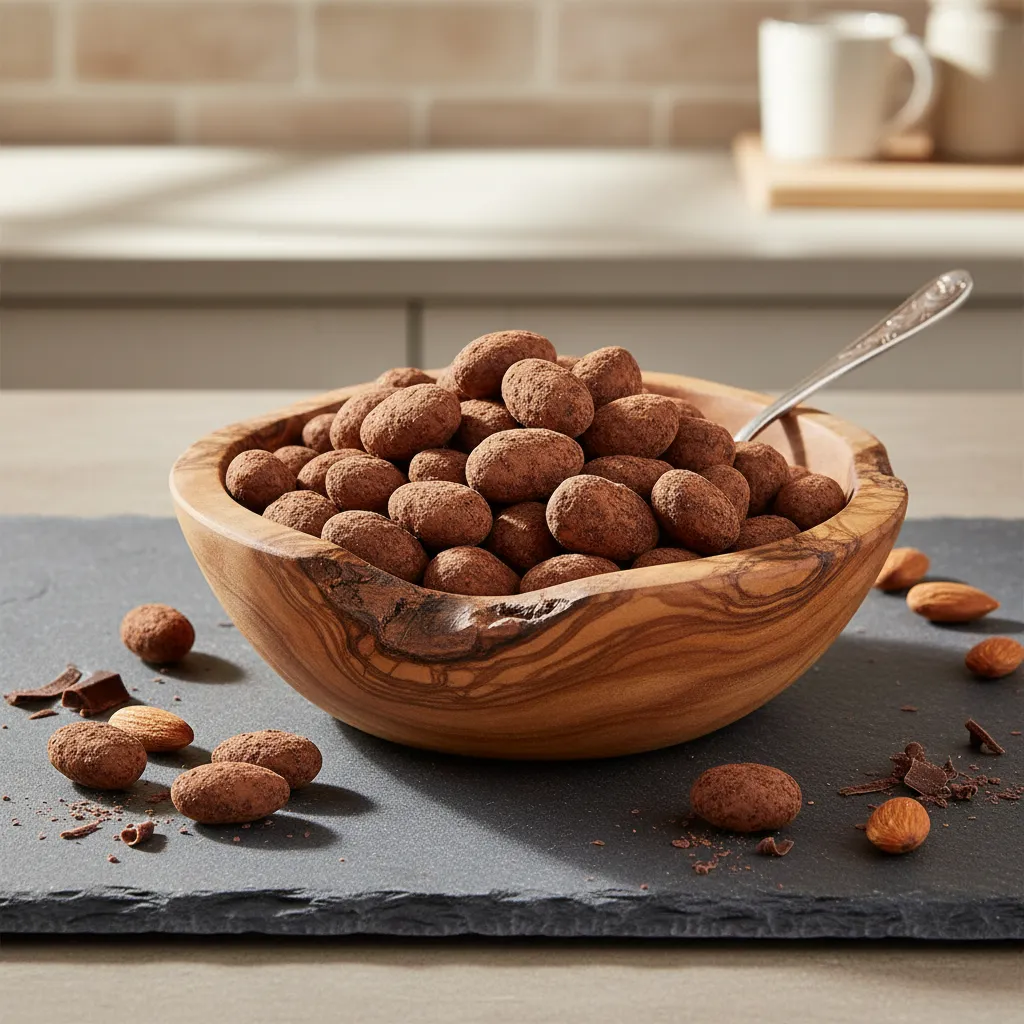 AMÊNDOA DRAGEADO NO CHOCOLATE 70% CACAU  100g